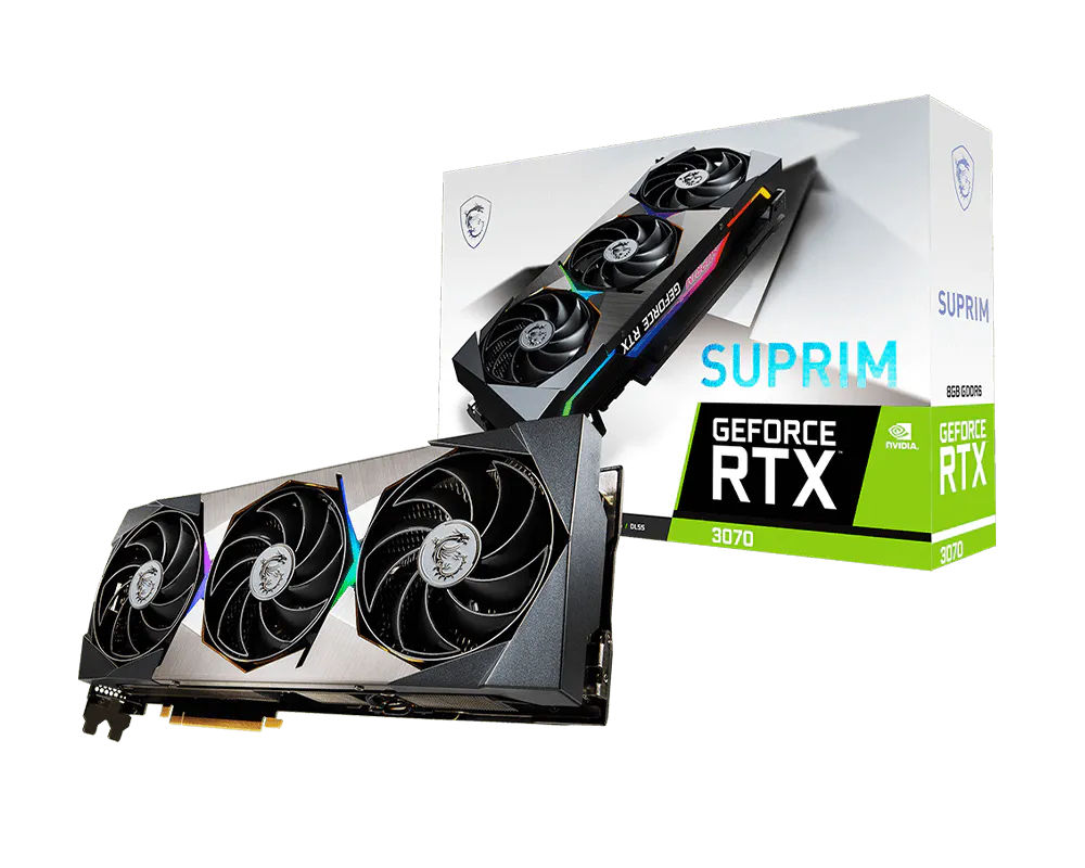 MSI GeForce RTX 3070 SUPRIM 8G LHR